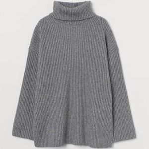 Cyrus women Turtleneck Grey color XL size Sweater